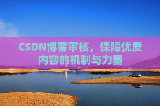 CSDN博客审核,保障优质内容的机制与力量